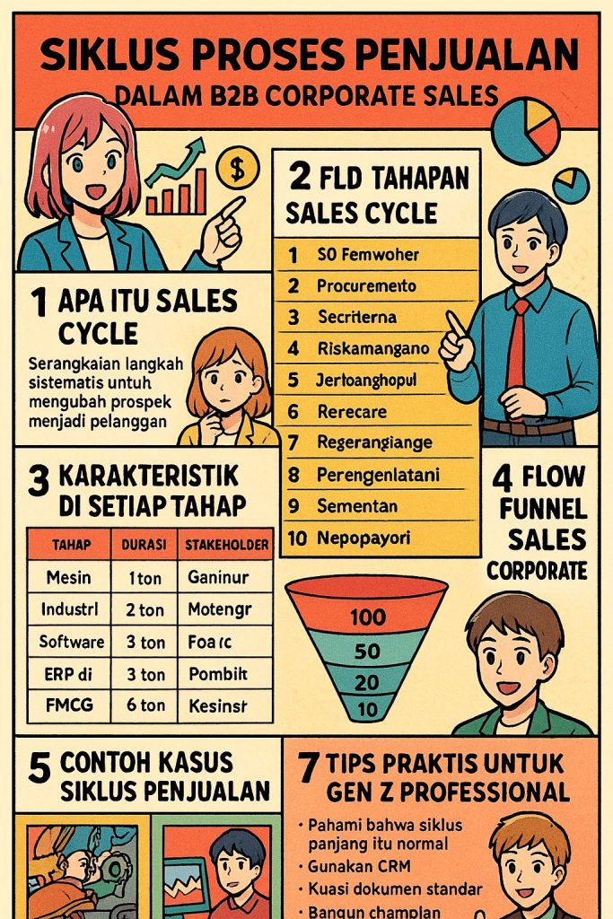 siklus sales korporat