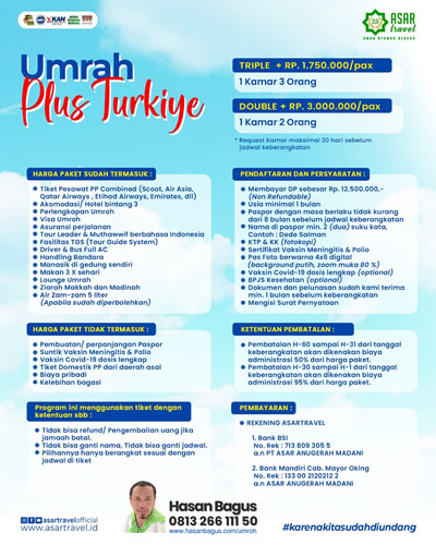 Umroh Plus Turkey